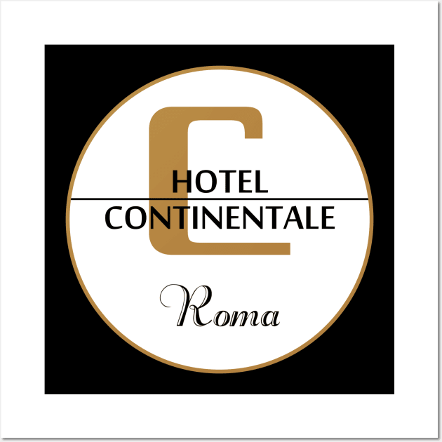 Hotel Continentale (Rome) Wall Art by BishopCras